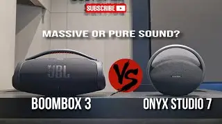 JBL Boombox 3 💥vs💥 Harman Kardon Onyx Studio 7 Sound showdown