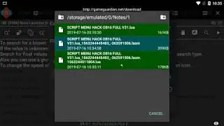 84.0: Example of working with assembler / disassembler scripts - GameGuardian
