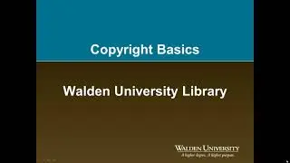 Copyright and Open Access Basics