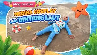 😱JADI BINTANG LAUT DI PANTAI UJUNG PANDARAN🤣🌊