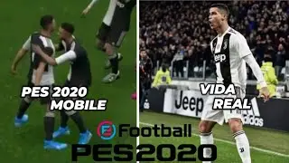 ☣️CELEBRACIONES DE VIDA REAL VS CELEBRACIONES DE PES 2020  MOBILE☣️