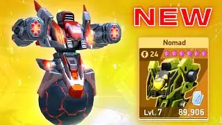 NEW MECH Nomad with Missile Rack 12 - Mech Arena