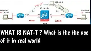 What is NAT-T ? What is use in Site to Site VPN with NAT -T wireshark capture and LAB explanation