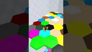 I played Color Fall in Roblox 🤩