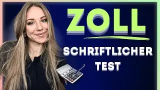👮🏼🛑 DAS KOMMT DRAN: Zoll Schriftlicher Test 2024 /2025