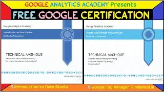 Introduction to data studio  and google tag manager fundamental|Google Analytics Certification