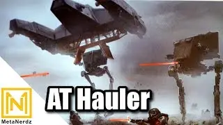 New AT Walker and Cargo Transport - Y-45 Armored Transport Hauler - Star Wars Ship Lore