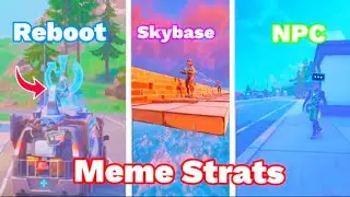 I won Fortnite with meme strats…