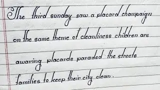 Neat And Clean Handwriting Practice || How To Improve Handwriting ||