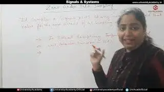 SS96: Signals and Systems |  Zero-Order Hold and its Transfer Function (Practical Reconstruction)