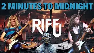Learn To Play 2 Minutes To Midnight Guitar Riff By Iron Maiden