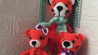 Вязанные игрушки ручной работы/моя работа за неделю