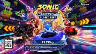 Sonic Racing: CrossWorlds -Closed Network Test- (PS5)