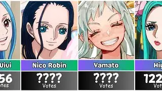 Top 100 Favourite Female Anime Characters in One Piece (Fan Poll) 