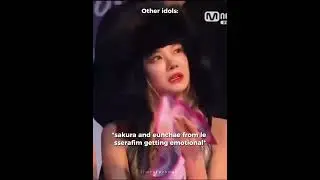 Kpop idols getting emotional because of seventeen’s speech #seventeen #kpop #foryou