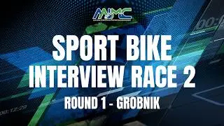 Round 1, Grobnik (08-10 May 2026) - SPORT BIKE, Interviews before Race 2