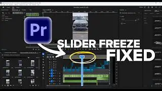 Quick Fix to Premiere Pro Time Slider Freezing
