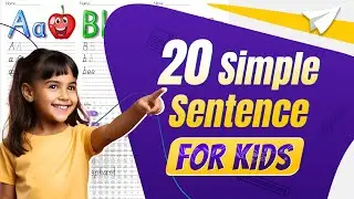 20 Simple Sentences in English for Kids