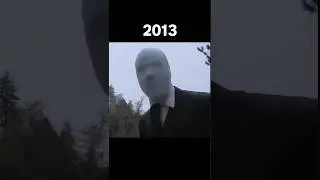 Evolution of Slenderman #shorts