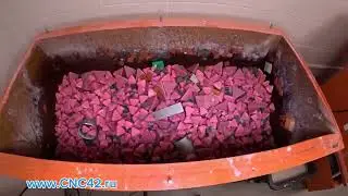 Галтовка алюминиевых фрезерованных деталей и из нержавейки