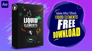 After effects liquid elements pack FREE | Adobe After Effects