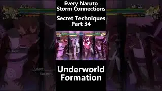 The Sound Ninja Four Secret Technique in NBUNSC Part 34 #naruto #stormconnections