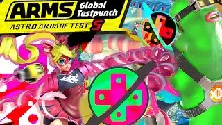 ARMS Global Testpunch 5 | SINGLE JOYCON MODE = THE PERFECT CONTROL METHOD?!
