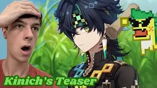 HUNTER BECOMES HUNTED!!!!!!!!!! Character Teaser - "Kinich: Business" | Genshin Impact REACTION
