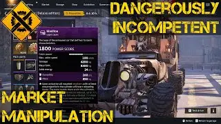 Crossout Market Manipulation