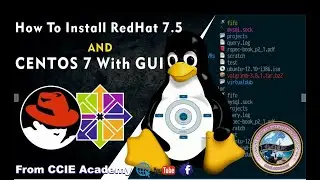 Install Linux Redhat 7.5 on Virtual Box | Install Centos 7 with GUI on VMWare