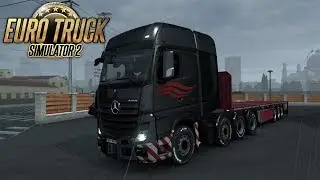 [ ETS 2 1.32 ] - Realistic Rain v 1.1 - Mod