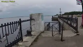 Комсомольск-на-Амуре- вода отступает (уровень воды в Амуре на 10.09.2021).