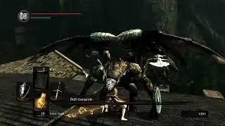 Dark Souls Remastered - Bell Gargoyles boss fight