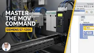 Siemens S7-1200 PLC: Mastering the MOV Command in TIA Portal | Step-by-Step Guide