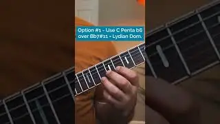 Guitarists, try this Jazz hack: PENTATONIC b6!?! 