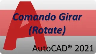 Rotate command in AutoCAD 2021