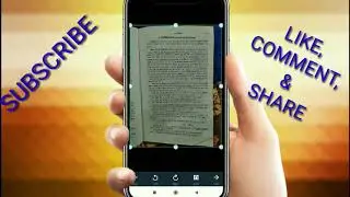 How to use cam scanner app in hindi// How to scan documents by cam scanner step by step.