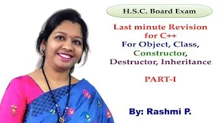 H.S.C. Exam Revision |How to score in Last Minute | Revision of C++PART-I | Programming in 30 minute