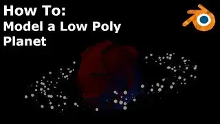 Low Poly Planet | Blender 2.8