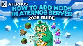 How To Add Mods in Aternos Server (2026 Guide)