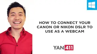 How to Connect Your Canon or Nikon DSLR to Use as a Webcam