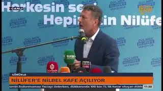 Nilüfer Belediyesi NİLBER Kafe açılışı