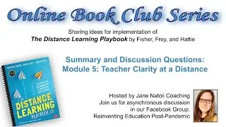Module 5: Book Club Distance Learning Playbook - Google Slides