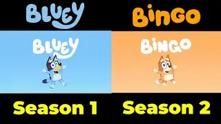 Bluey Season 1 Intro VS Bingo Season 2 Intro