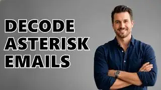 How to decode Asterisk email address?
