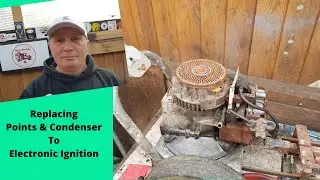 How to Replace Points and Condenser to a Electronic Ignition Coil on a Small Engine