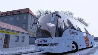 M-B TOURISMO 16 RHD BUS MOD GAMEPLAY | ETS2