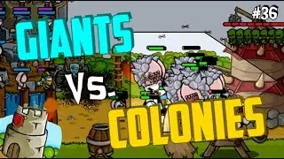 ► Grow Castle | #36 | Hero test - GIANTS vs. COLONIES