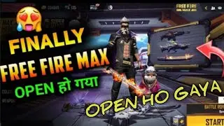 FINALLY FREE FIRE HAS OPENED