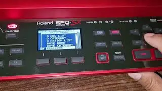 COMO ELIMINAR SAMPLES EN LA ROLAND SPD SX